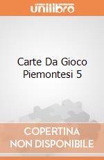 Carte Da Gioco Piemontesi 5 gioco di Dal Negro