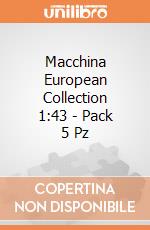 Macchina European Collection 1:43 - Pack 5 Pz gioco di Mondo Motors