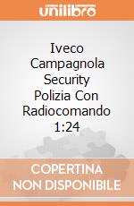 Iveco Campagnola Security Polizia Con Radiocomando 1:24 gioco di Mondo Motors