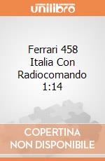 Ferrari 458 Italia Con Radiocomando 1:14 gioco di Mondo Motors