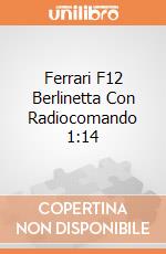 Ferrari F12 Berlinetta Con Radiocomando 1:14 gioco di Mondo Motors