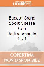 Bugatti Grand Sport Vitesse Con Radiocomando 1:24 gioco di Mondo Motors