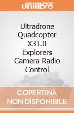 Ultradrone Quadcopter X31.0 Explorers Camera Radio Control gioco di Mondo Motors