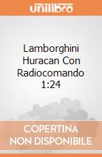 Lamborghini Huracan Con Radiocomando 1:24 gioco di Mondo Motors