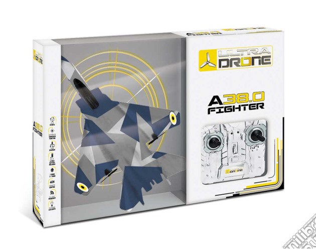 Ultradrone Aereo A38.0 Fighter Radio Control gioco di Mondo Motors