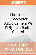 Ultradrone Quadcopter X31.0 Camera Wi Fi System Radio Control gioco di Mondo Motors