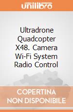 Ultradrone Quadcopter X48. Camera Wi-Fi System Radio Control gioco di Mondo Motors