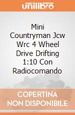 Mini Countryman Jcw Wrc 4 Wheel Drive Drifting 1:10 Con Radiocomando gioco