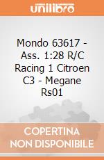 Mondo 63617 - Ass. 1:28 R/C Racing 1 Citroen C3 - Megane Rs01 gioco di Mondo Motors