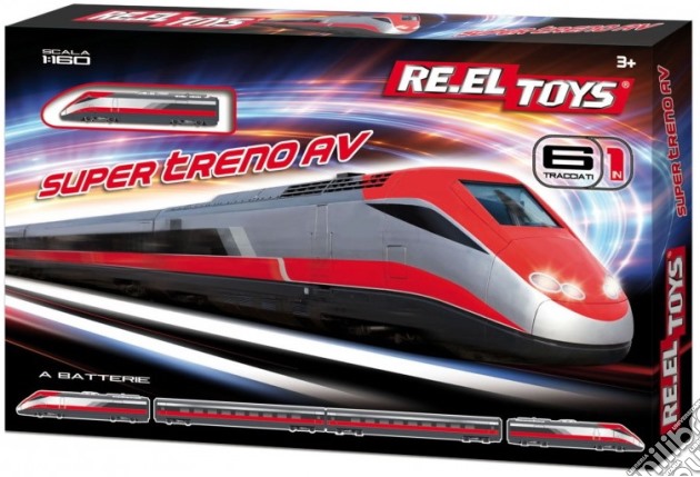 Re.El Toys 0323 - Super Treno Av - Electric Train gioco