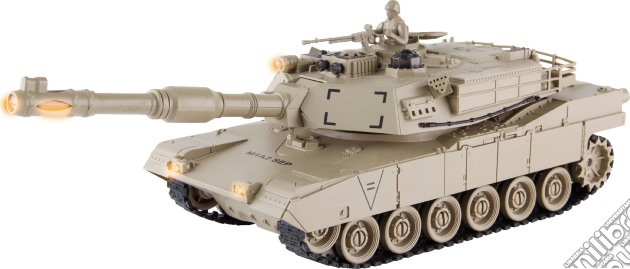 Battle Tank A Frizione Con Luci E Suoni (2 Colori Assortiti) gioco di Re.el toys