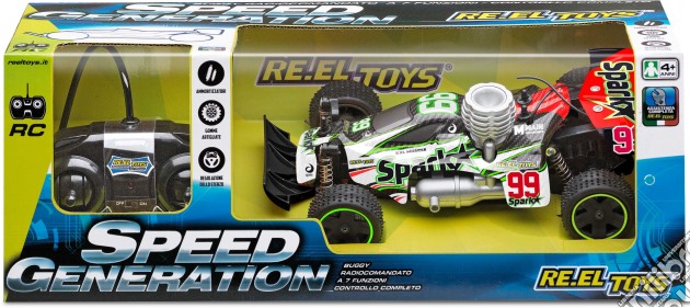 Reel Toys: Speed Generation Spark Buggy 1.18 2 Frequenze (Modellino Radiocomandato) (Assortimento) gioco di Re.el toys