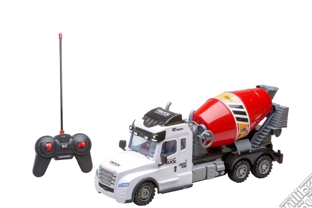 Camion Giant - Radiocomando Con Rimorchio Snodato Ed Accessorio Removibile 58 Cm gioco di Re.el toys