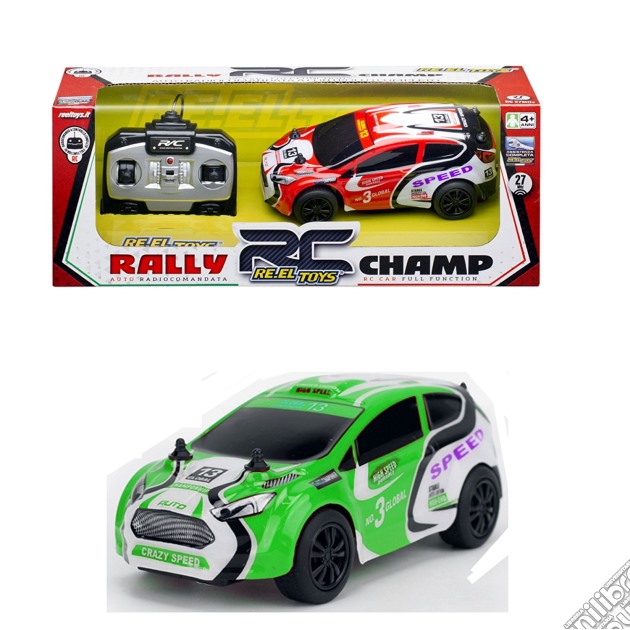 Rally Champ Auto Radiocomandato (2 Colori Assortiti) gioco di Re.el toys