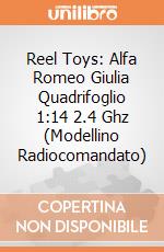Reel Toys: Alfa Romeo Giulia Quadrifoglio 1:14 2.4 Ghz (Modellino Radiocomandato) gioco di Re.el toys