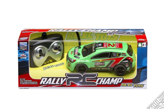 Rally Champ - Flash Net Con Radiocomando E Luci 17 Cm gioco di Re.el toys