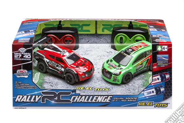 Reel Toys: Rally Challenge Supersfida 2 Berline Rally 1:26 Con Luci 17 Cm (Modellino Radiocomandato) gioco di Re.el toys