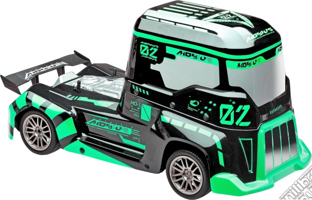 Reel Toys: Racing Truck Verde Radiocomando A Controllo Completo - 2.4 Ghz Scala 1:10 Con Usb gioco