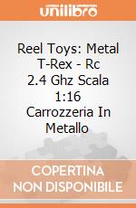 Reel Toys: Metal T-Rex - Rc 2.4 Ghz Scala 1:16 Carrozzeria In Metallo giochi