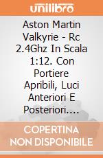 Aston Martin Valkyrie - Rc 2.4Ghz In Scala 1:12. Con Portiere Apribili, Luci Anteriori E Posteriori. Batteria Al Litio Ricaricabile Inclusa. giochi