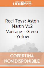 Reel Toys: Aston Martin V12 Vantage - Green -Yellow giochi