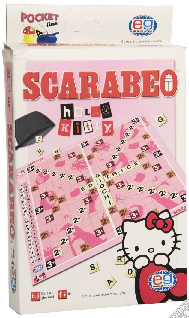 Scarabeo Hello Kitty Pocket gioco di EG