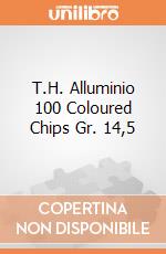 T.H. Alluminio 100 Coloured Chips Gr. 14,5 gioco di Dal Negro