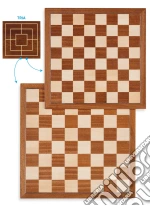 Dal Negro: Scacchiera Cm.31 + Bordo giochi