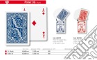 Carte Da Gioco Poker 36 Blu giochi