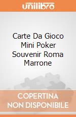 Carte Da Gioco Mini Poker Souvenir Roma Marrone gioco di Dal Negro