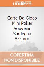 Carte Da Gioco Mini Poker Souvenir Sardegna Azzurro gioco di Dal Negro