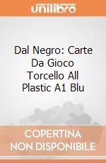 Dal Negro: Carte Da Gioco Torcello All Plastic A1 Blu gioco di Dal Negro