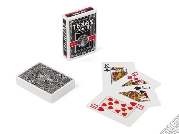 Carte Da Gioco Texas Poker Monkey Nero gioco di Dal Negro