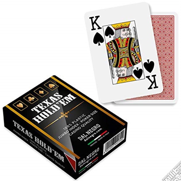 Dal Negro: Texas Hold'Em Rosso Casino Quality gioco