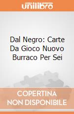 Dal Negro: Carte Da Gioco Nuovo Burraco Per Sei giochi