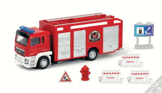 Rmz City Camion Pompieri Play-Set Scala 1:64 gioco di Dal Negro