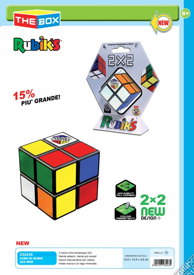 Cubo Di Rubik 2x2 gioco di The Box