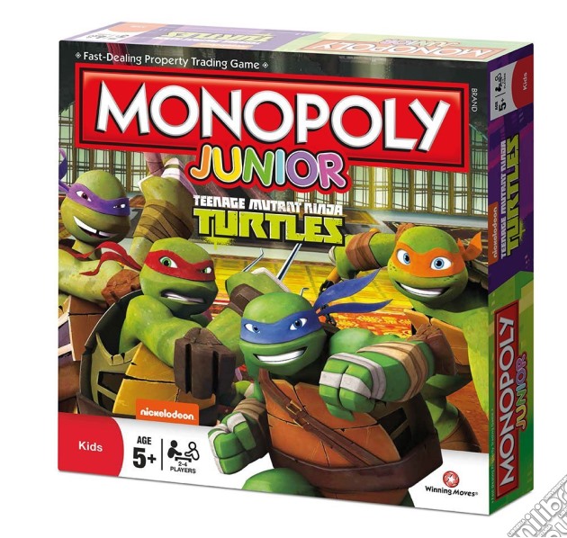 Monopoly - Junior - Teenage Mutant Ninja Turtles gioco di The Box