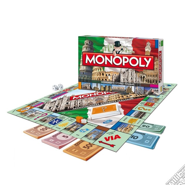 Monopoly - Monumenti Storici Italiani gioco di The Box