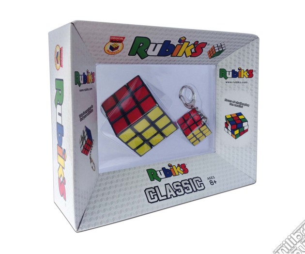 Cubo Di Rubik Classic Pack 3x3 + Portachiavi gioco di The Box