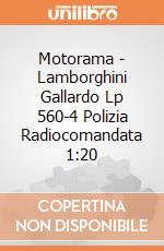 Motorama - Lamborghini Gallardo Lp 560-4 Polizia Radiocomandata 1:20 gioco di Motorama