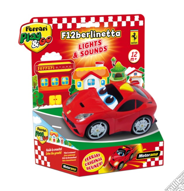 Ferrari Play & Go - F12 Berlinetta Con Luci E Suoni gioco di Motorama