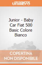 Junior - Baby Car Fiat 500 Basic Colore Bianco gioco di Motorama