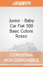 Junior - Baby Car Fiat 500 Basic Colore Rosso gioco di Motorama