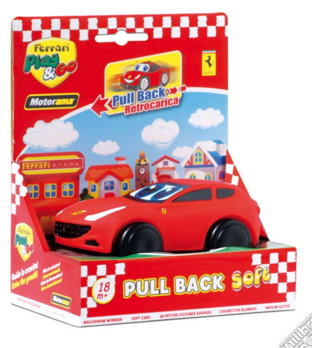 Ferrari Play & Go - Ferrari Soft Retrocarica gioco di Motorama