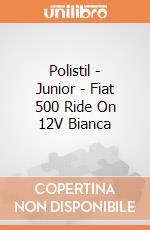 Polistil - Junior - Fiat 500 Ride On 12V Bianca gioco di Polistil