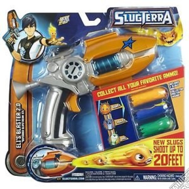 Slugterra - Slugterra Pistola Dlx C/3 Slug gioco di Gig