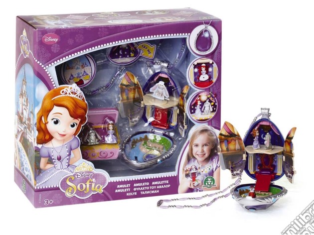 Sofia La Principessa - Amuleto Con Mini Personaggio gioco di Giochi Preziosi