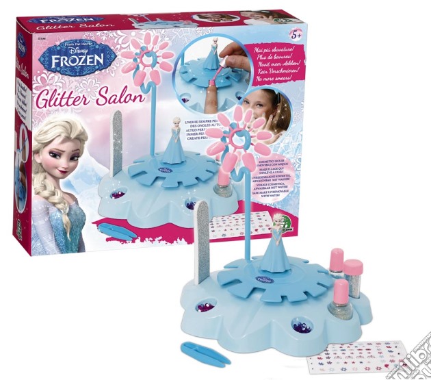Frozen - Glitter Saloon - Playset Piccolo Per Unghie gioco di Giochi Preziosi