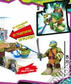 Teenage Mutant Ninja Turtles - Personaggio Gigante Trasformabile In Playset giochi